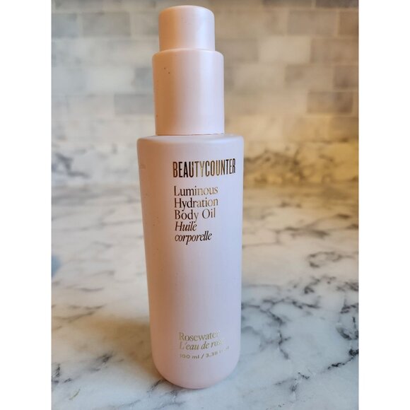 Beautycounter Rosewater Sugarbuff Body Polish & Luminous Hydration Oil Gift Set - Picture 5 of 6